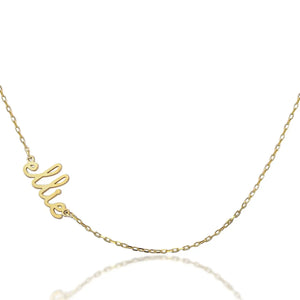 Dainty Script Name Necklace,Custom Name Necklace,Personalized Name Necklace