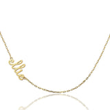 Dainty Script Name Necklace,Custom Name Necklace,Personalized Name Necklace