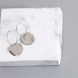 925 Silver Geometric Huggie Hoop Earrings for Women Girls