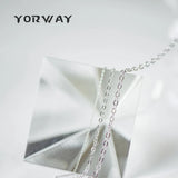 Real Rhodium Plated Flat Oval Cable Chains, 1.2-2.5mm Thin Chains