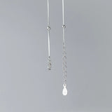 925 Sterling Silver Ball Link Choker Necklace for Women