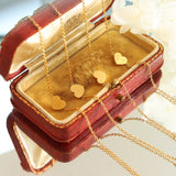Heart Charms Bracelets Women Waterproof Stackable Bracelet