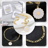 Daisy Sun Flower Bracelet Yellow Chrysanthemum Inlaid Jewelry