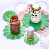 Daisy Crystal Agate Coaster Mold Epoxy Mould