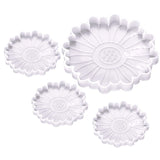 Daisy Crystal Agate Coaster Mold Epoxy Mould