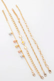 Daisy Figured 4 Pcs Bracelet Set, Steel, Accessory, Daily & Special Day's