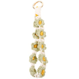 Daisy Keychain Wrist Strap Phone Lanyard Holder Charm Cell