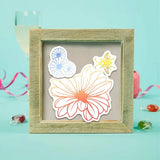 Daisy and Bee Cutting Dies & Silicone Stamps Set - DIY Scrapbook Card Making