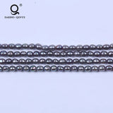 Daking Gray Rice Shape Freshwater Pearl 2-3mm Loose Cultured Beads