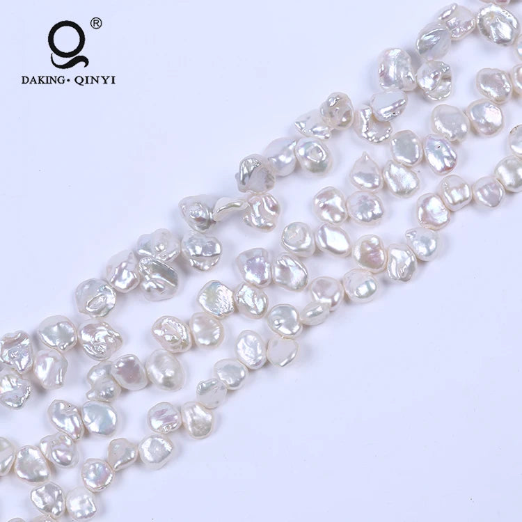 Daking Jewelry Flower Shape Keshi Pearl Beads Strands