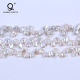 Daking Jewelry Flower Shape Keshi Pearl Beads Strands