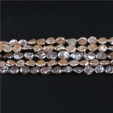 Daking 10-11mm Keshi Freshwater Natural Pearl Strands