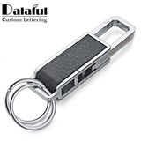 Lettering Keychain Ring Holder Bottle Opener Tool K354