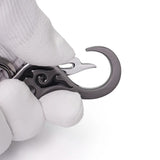 Metal Enamel Flame Key Chain Ring Holder Gift for Men and Women