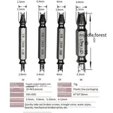 Damaged Screw Extractor Kit with Magnetic Extension Bit Holder
