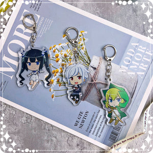 DanMachi Anime Keychain Jewelry Gift - Dungeon Car Toy