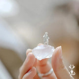 Dancing Bear Clear Quartz Crystal Stones for Home Decoration