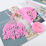 Resin Jewelry Display Mold for Earrings Necklaces Rings