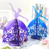 Dancing Girl Jewelry Holder Resin Mold DIY Pendant Crafting Epoxy Casting Tool