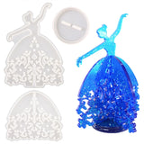 Dancing Girl Silicone Mold for Epoxy Resin Crafts