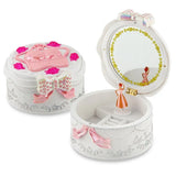 Music & Dancing Ballerina Rotating Musical Box Jewelry Storage