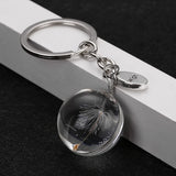 Dandelion Pendant Pressed Flower Jewelry, Wish Pendant, Bohemian