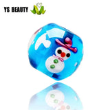 Dandelion Glass Bead for DIY Jewelry Making