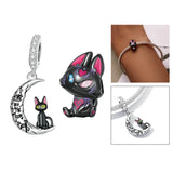 925 Sterling Silver Dangle Charms Pendants for Girls