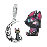 925 Sterling Silver Dangle Charms Pendants for Girls