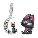 925 Sterling Silver Dangle Charms Pendants for Girls