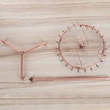 Dangly Earrings Jewelry Display Rack Iron Art Plating Metal Holder