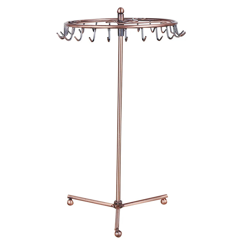 Dangly Earrings Jewelry Display Rack Iron Art Plating Metal Holder