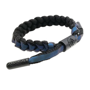 Lion Reflective Hand Rope Bracelet Couple Gift