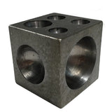 Square Dapping Block with High Carbon Steel Cavities