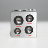 Dapping Block Square with Polished Cavities Punching Tool