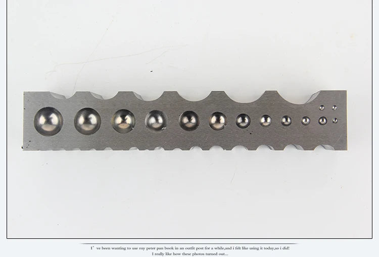 Dapping Block Steel Forming Jewelers Metalsmith Doming Tool Jewelry Making