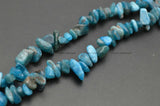 Natural Apatite Stone Chips Loose Beads - 5 Strands