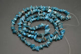 Natural Apatite Stone Chips Loose Beads - 5 Strands