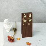Luxury Walnut Wood Jewelry Display Stand