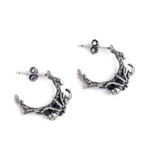 Dark Dream S925 Ants on the Tree Earrings