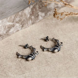Dark Dream S925 Ants on the Tree Earrings