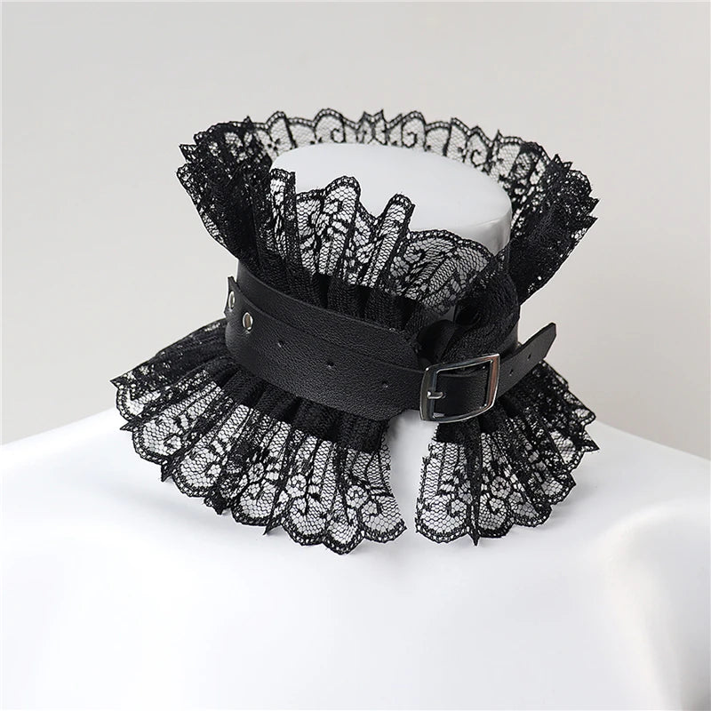Dark Goth Style Princess Collar Gothic Accessories