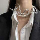 Exaggerated Snake Necklace Collar for Girl