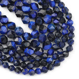 Tiger's Eye Faceted Spacers 6/8MM Beads DIY Jewelry Making