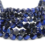 Tiger's Eye Faceted Spacers 6/8MM Beads DIY Jewelry Making