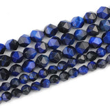 Tiger's Eye Faceted Spacers 6/8MM Beads DIY Jewelry Making