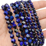 Tiger's Eye Faceted Spacers 6/8MM Beads DIY Jewelry Making