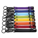Dark Punk Leather Collar Gun Chain Pendant Necklace