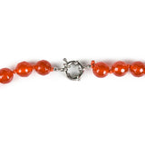 10mm Dark Red Chalcedony Semi Precious for Romantic Occasions