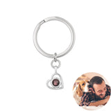 Pet Photo Projection Keychain for Women Fathers